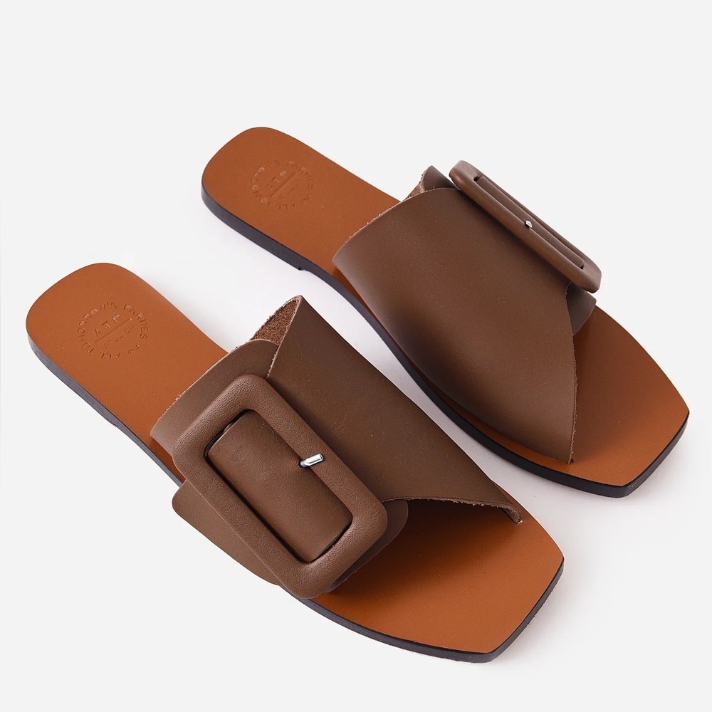 ATP Atelier Cici Sandal-Dark Brown Women’s Size 38